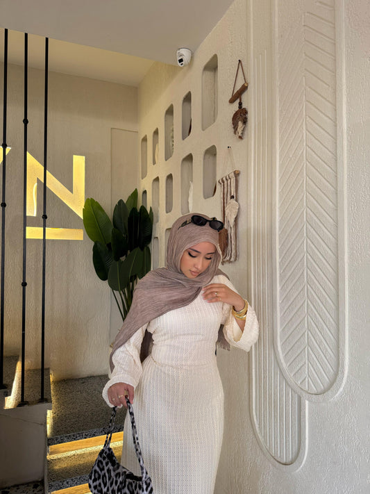 Summer Beach Dress- soft cream