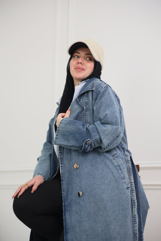 Denim coat