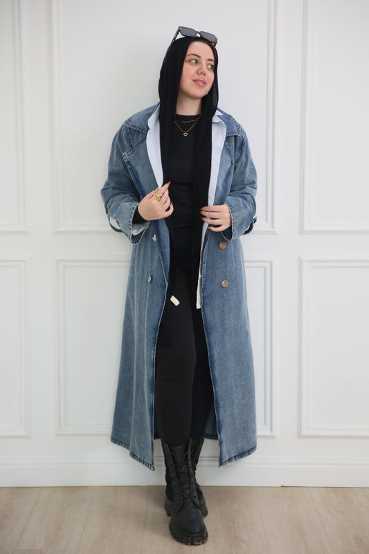 Denim coat