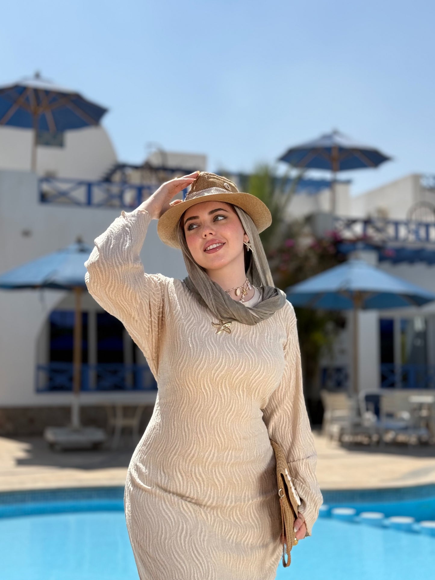Guipure Beach Dress