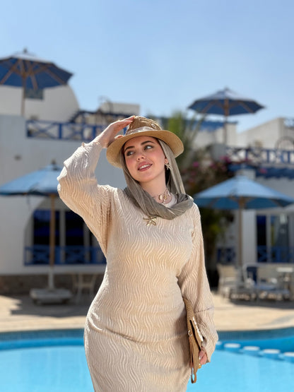 Guipure Beach Dress