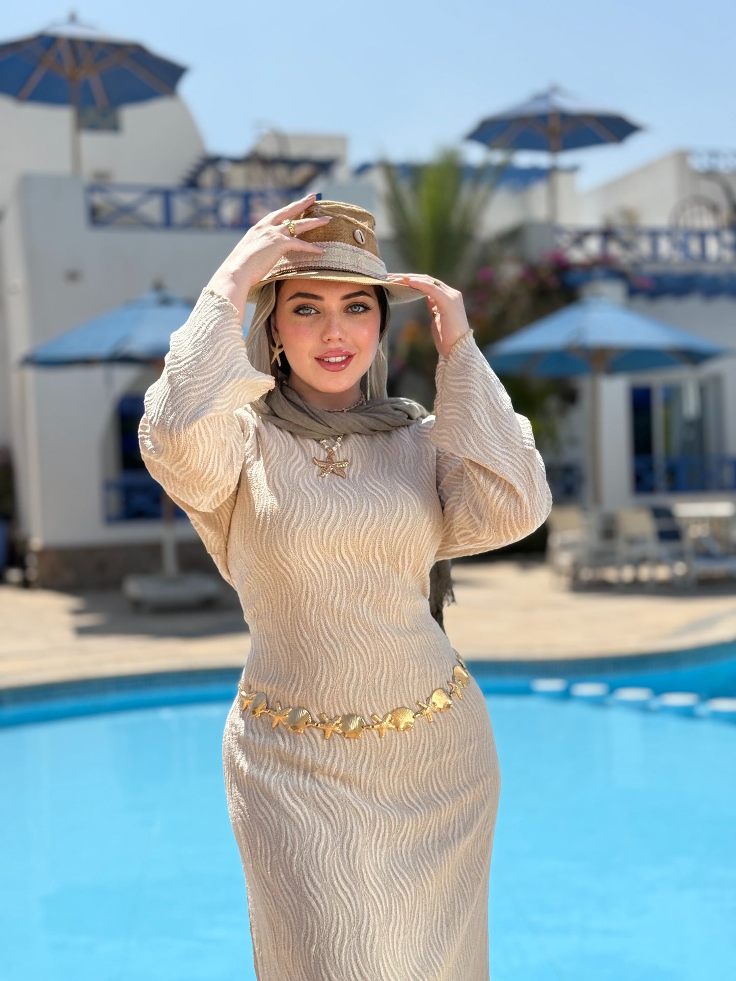 Guipure Beach Dress