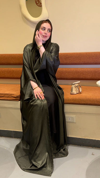 Olive _ Luxury Silk Kaftan