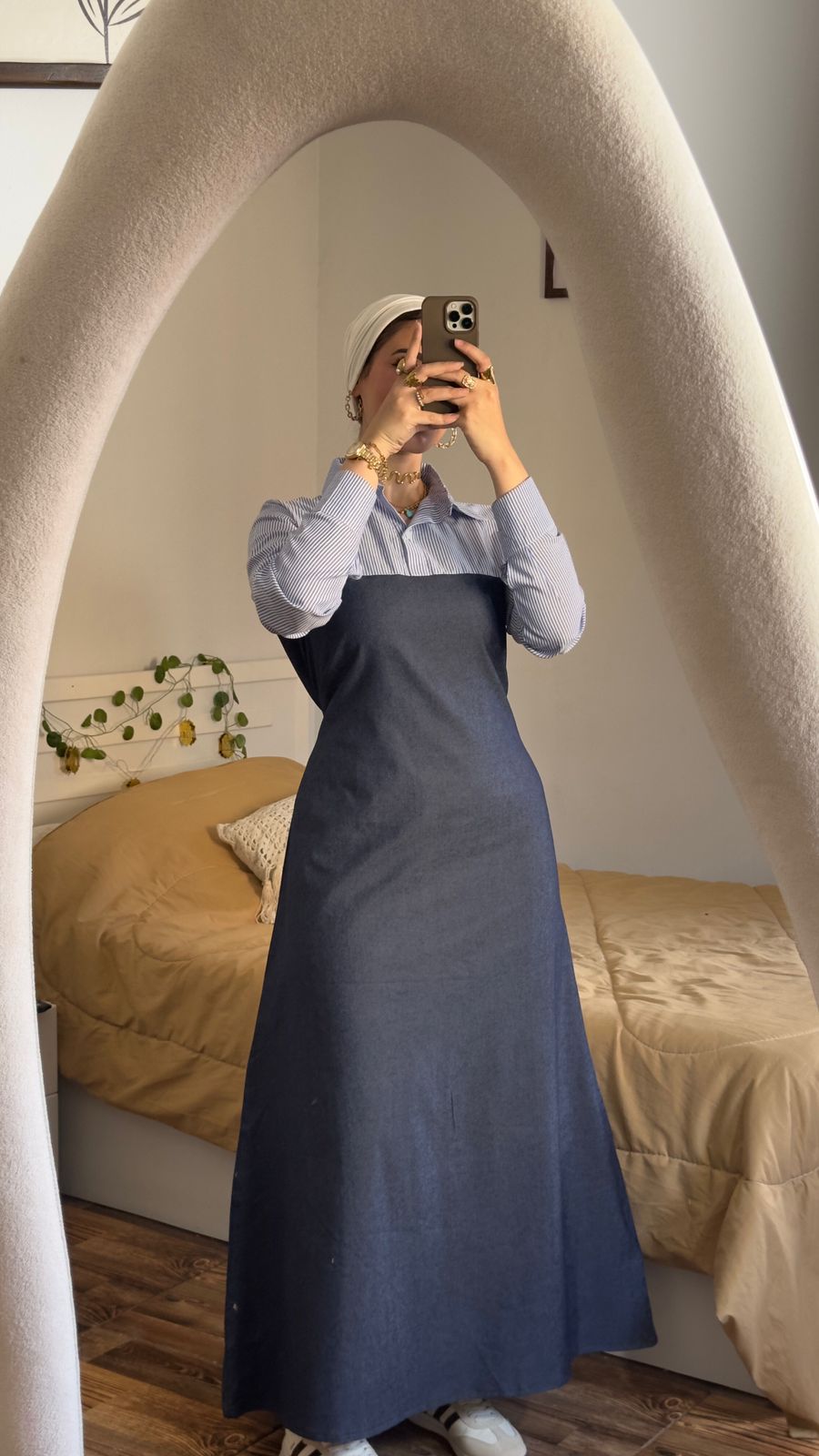 Denim dress
