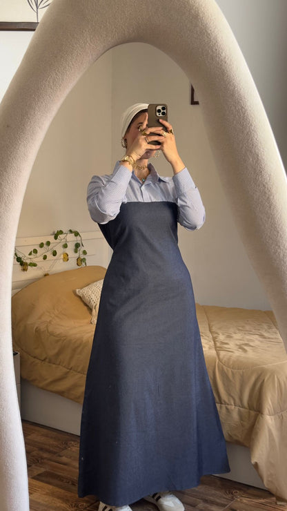 Denim dress
