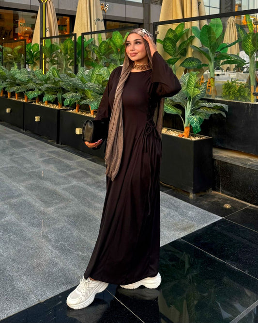 Ribbed Lycra dress